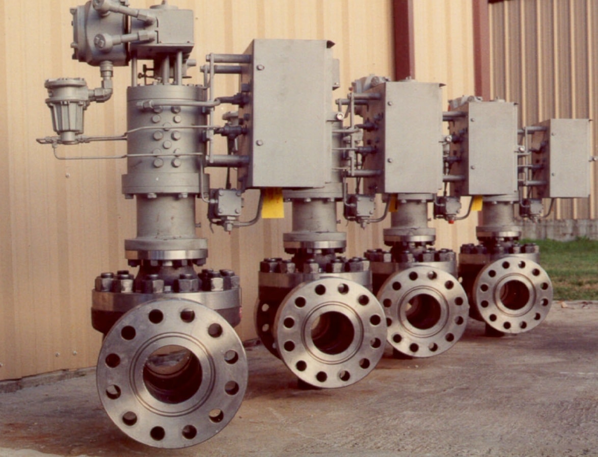 Cornerstone Valve high-pressure ball valve installation