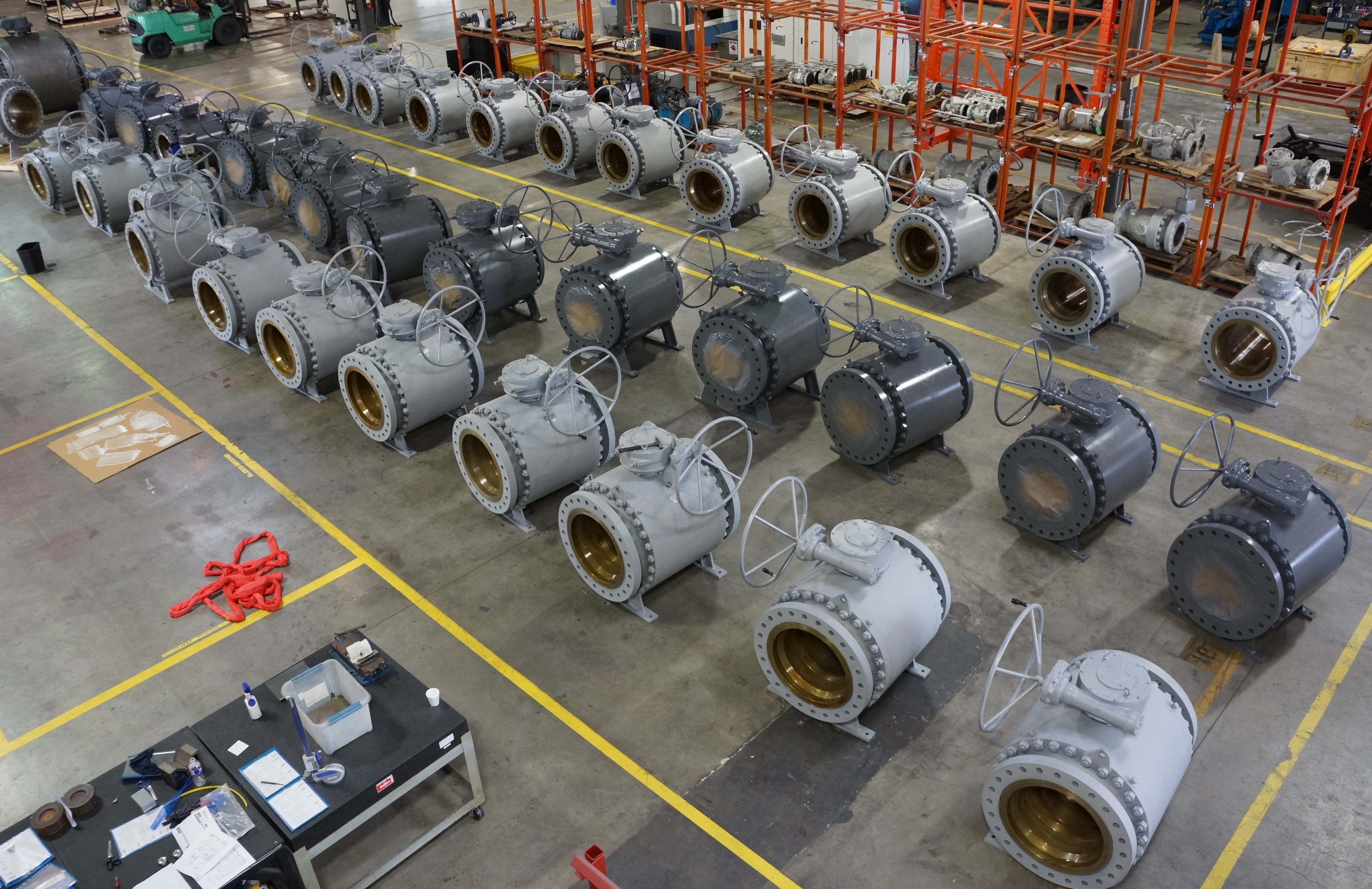 Cornerstone Valve wastewater valve installation